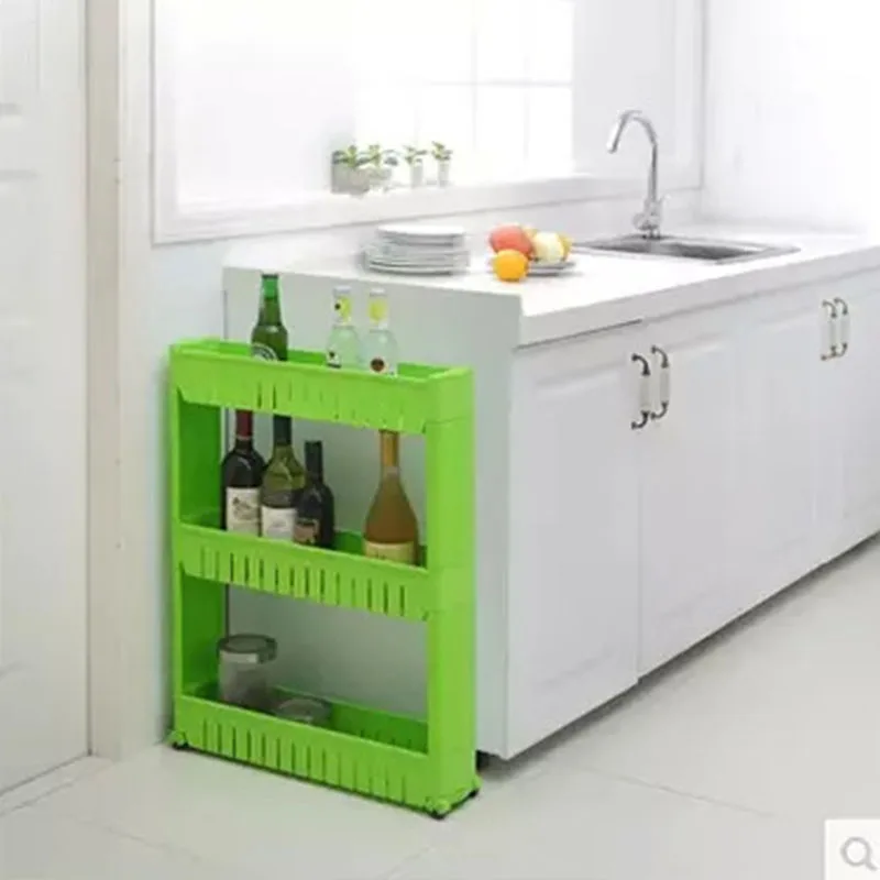 

Kitchen Seasoning Storage Rack Three Layers Removable Overlay Ventilating Strip Damp Proof PP Kitchen Seasoning Storage Rack
