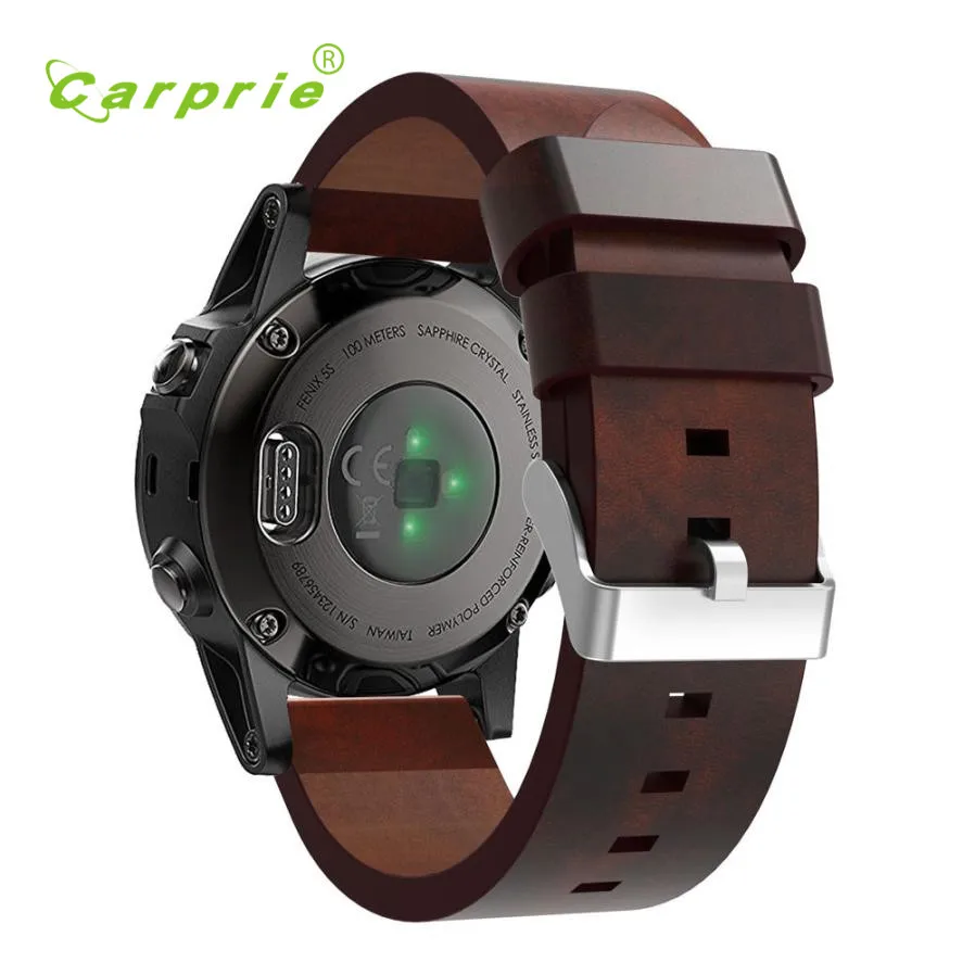 Carprie роскошный кожаный ремешок сменный ремешок с инструментами для Garmin Fenix 5s 17Jun28 дропшиппинг
