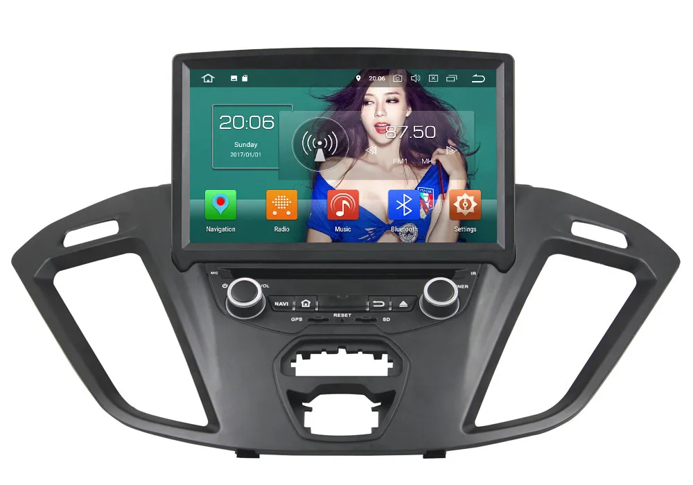 Flash Deal KLYDE 8" 4G WIFI Android 8.0 Octa Core 4GB RAM 32GB ROM Car DVD Multimedia Player Radio Stereo For Ford Transit Custom 2013-2018 0