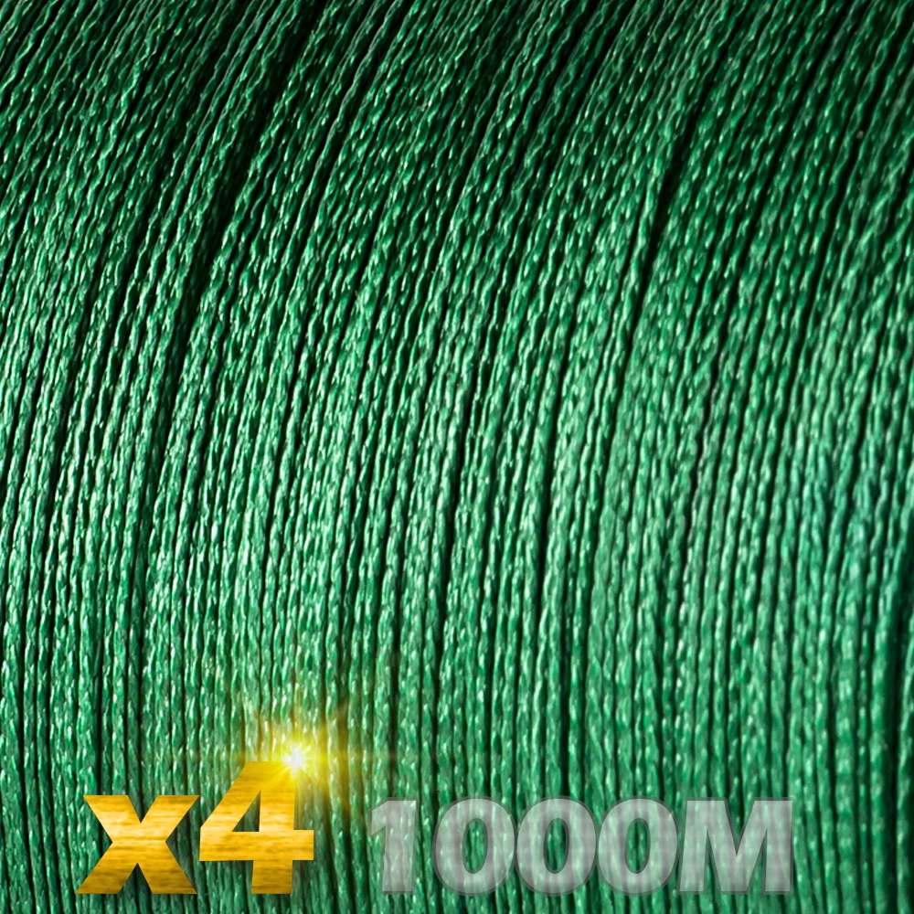 JOSBY 4 السواحل 1000 M 100% PE المتطرفة مضفر خيط صنارة الصيد البحر المالحة الكارب خيط صنارة الصيد نسج Pesca الصيد الحبل بيكي