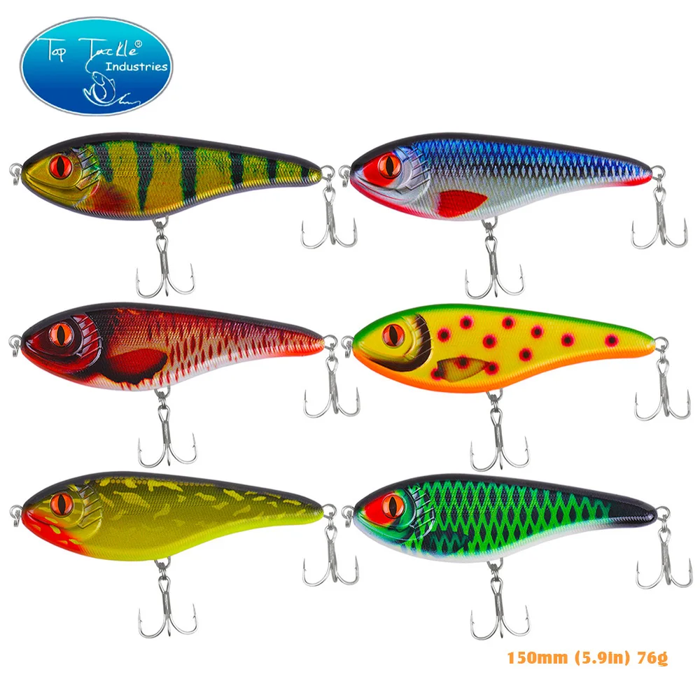 150 مللي متر 76g CFLURE بطيئة غرق المغفل JerkBait موسكي بايك كبير VIB الصيد إغراء رعشة الصعب الطعم المعلبة السنانير 150 مللي متر 76g CFLURE بطيئة غرق المغفل JerkBait موسكي بايك كبير VIB الصيد إغراء رعشة الصعب الطعم المعلبة السنانير