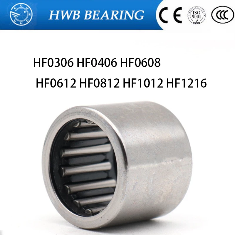 5 шт. HF0306 HF0406 HF0608 HF0612 HF0812 HF1012 HF1216 односторонний игольчатый подшипник роликовый