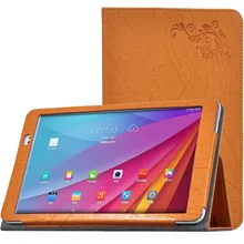Планшетный чехол для huawei Mediapad T1 10 Чехол-книжка с принтом Искусственная кожа Капа для huawei Honor Note 9,6 T1-A21W T1-A21L T1-A23L в виде ракушки+ подарки
