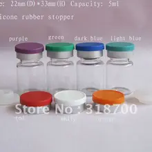 5 мл прозрачная эссенция стеклаянная бутылка для масла с силиконовой резиновой пробкой и откидной крышкой, 2 мл, 3 мл до 30 мл доступна