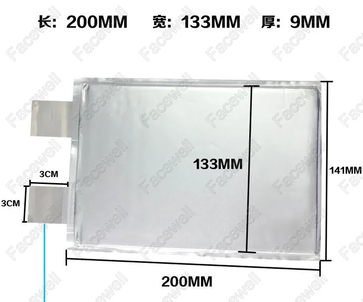 4ps литий-полимерный аккумулятор 3,7 v 20Ah li po 3,7 v аккумулятор 20ah 100A разрядка для резервного аккумулятора 12v литиевый Электроинструмент diy 14,8 v