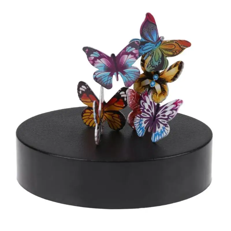 Красочные бабочки Магнитная Скульптура серии DIY творческая Головоломка Развивающие игрушки настольные украшения