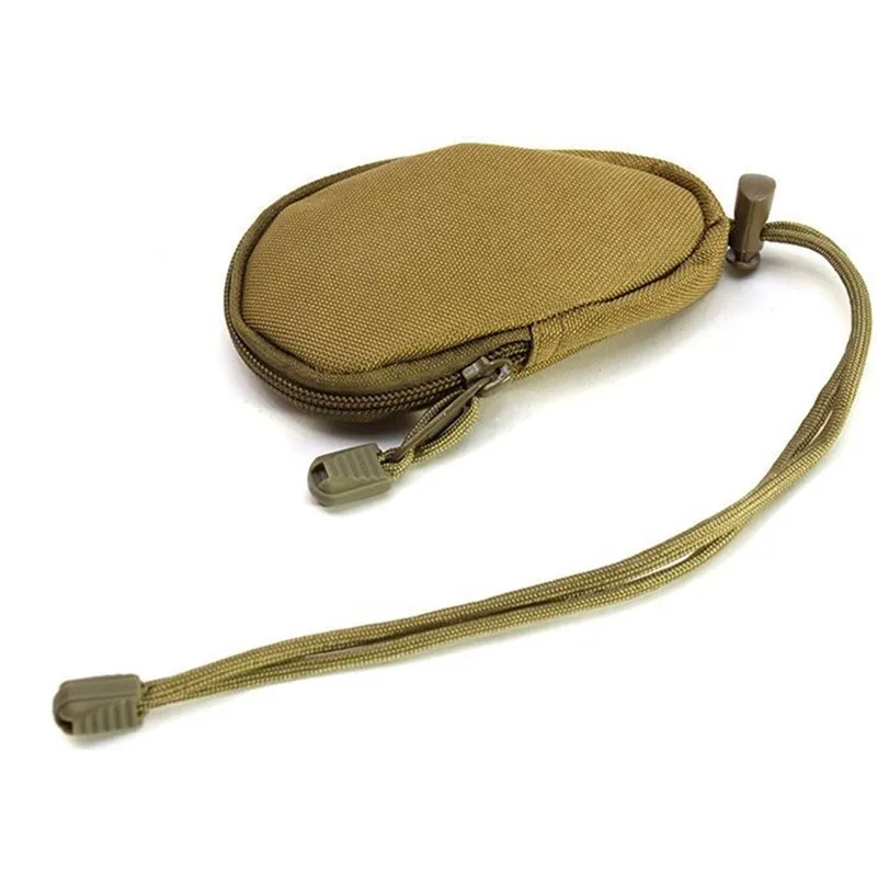 EDC Мини-кошельки для ключей, держатель для мужчин, кошельки для монет, сумка в стиле милитари, камуфляжная сумка, маленький карман, брелок на молнии, чехол на выход