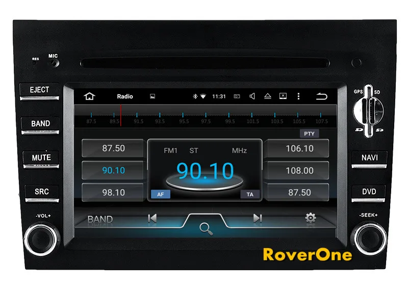 Cheap Android 7.1 Car Radio Multimedia Player for Porsche 911 997 Boxter Cayman Sat Navi GPS Navigator Stereo Bluetooth WIFI 3G Audio 4