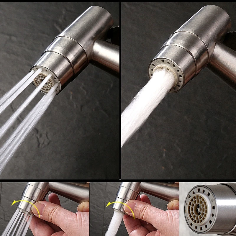 Dual mode Two function Bidet Spray, Stainless Steel Diaper Sprayer