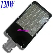 10 шт./лот AC85-265V IP65 120 Вт светодиодный уличный свет 130-140лм/Вт драйвер внутри 3 года гарантии