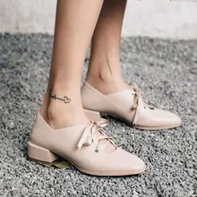 3 цвета; женские оксфорды из натуральной кожи на шнуровке на плоской подошве; женские мягкие удобные эспадрильи для отдыха; туфли без задника высокого качества; распродажа