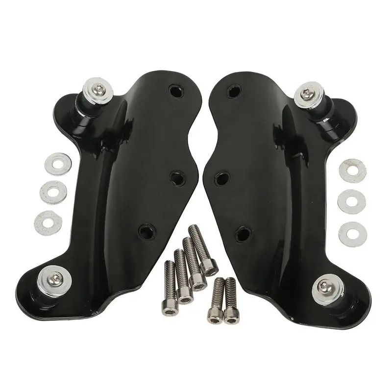 

Black Chrome 4 Point Docking Hardware Kits For Harley Touring Street Glide Road King 2009-2013