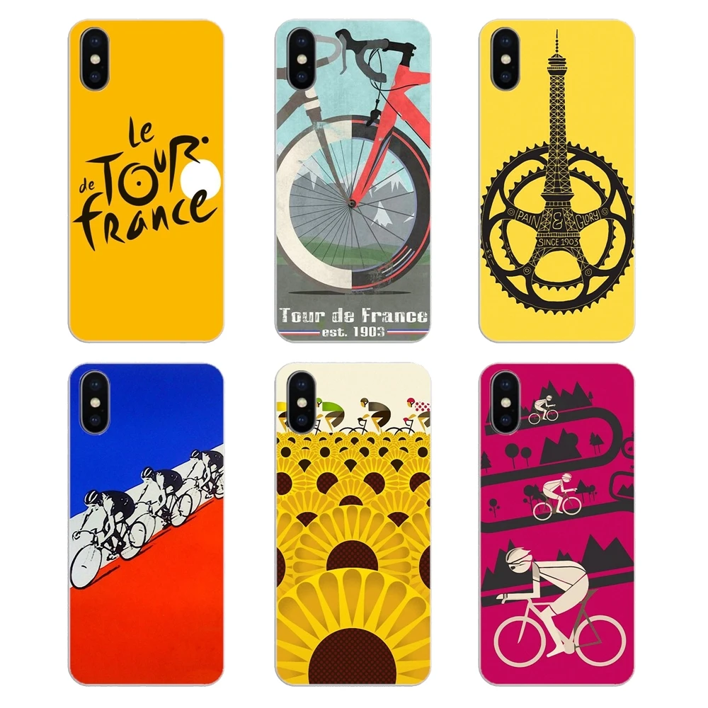 

tour de france Bike cycling Poster Silicone Phone Shell Cover For Samsung Galaxy A5 A6 A7 A8 A9 J4 J5 J7 J8 2017 2018 Plus Prime