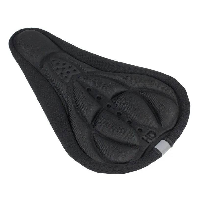 

Bicycle Mtb Cycling Bike 3D Silicone Gel Pad Seat Saddle Cover Soft Cushion Black