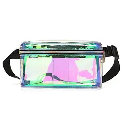 THINKTHENDO Хорошее качество Новый ПВХ прозрачный поясной пакет Женская модная поясная сумка нагрудная сумка поясная сумка телефон сумка с