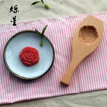 Трехмерный квадратный цветочный узор деревянная форма для выпечки китайских пирожных/кондитерский принт торта углубление резьба формы кухонные инструменты