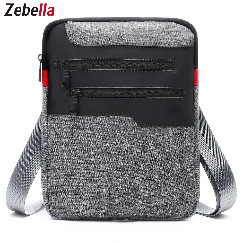 Zebella Casual Mens Messenger Shoulder Bag For iPad Satchel Nylon Travel Business Briefcase Chest Pack Handbag Sacoche Homme Zebella Casual Mens Messenger Shoulder Bag For iPad Satchel Nylon Travel Business Briefcase Chest Pack Handbag Sacoche Homme
