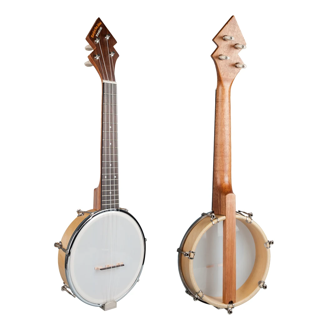 Banjolele BanjoUke SideKick Tenor Banjolele W/Gig Bag+ тюнер+ ремень BANJOUKE для укулеле, банджо семейный инструмент 26 дюймов