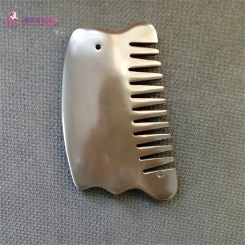 HIMABM 1 Pcs bian stone head massager comb font b health b font care Guasha comb
