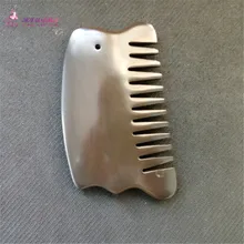 HIMABM 1 Pcs bian stone head massager comb health care Guasha comb traditional medicine stones skin