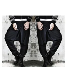 Большие размеры Мужские 27-44 мужские, зауженные, повседневные штаны, конические штаны, шаровары, мужские ботинки, джинсы, брюки, одежда певицы