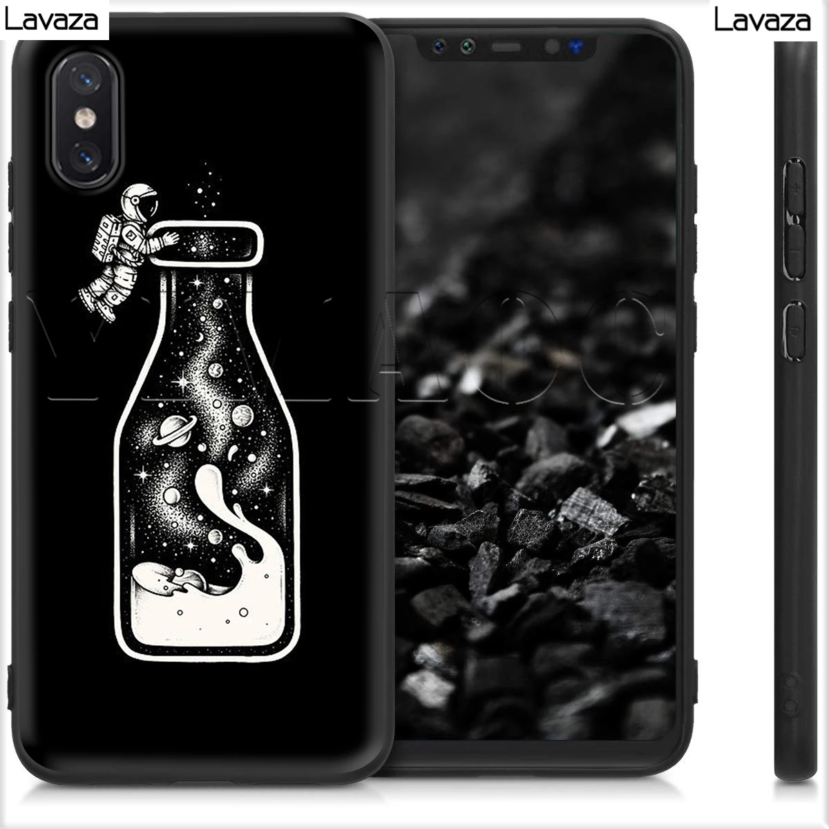 Силиконовый чехол Lavaza с космосом луной астронавтом для Xiaomi Redmi Note 4 4X 4A 5 5A 6 6a 7 Pro Go