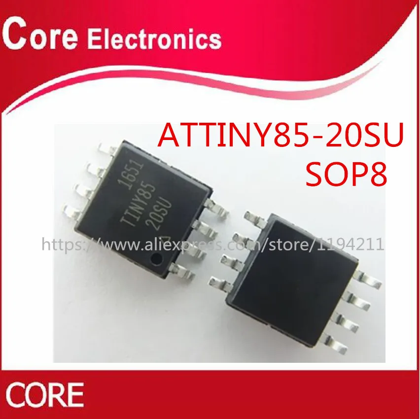 10 шт./лот ATTINY85-20SU ATTINY85-20 ATTINY85