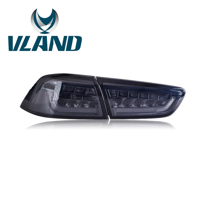 

VLAND Factory For Car LED Tail Light For Lancer LED Taillight 2008 2010 2012 2013 2015 Lanser With DRL +Brake +Reverse +Signal