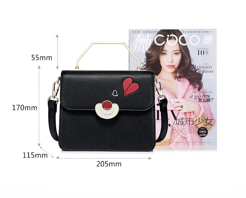 Nucelle women leather handbag 4