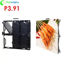 Переднее обслуживание ph3.91 led видеостена панель Легкий вес дизайн без битых пикселей