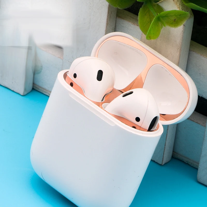 Пылезащитная наклейка для Apple AirPods чехол Ультратонкий защитный анти клеящийся