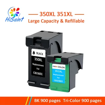 

Hisaint 350XL 351XL ink cartridge Replacement for HP 350 351 for D4200 D4260 D4263 D4360 J5730 5780 5785 C4380 4480 4580
