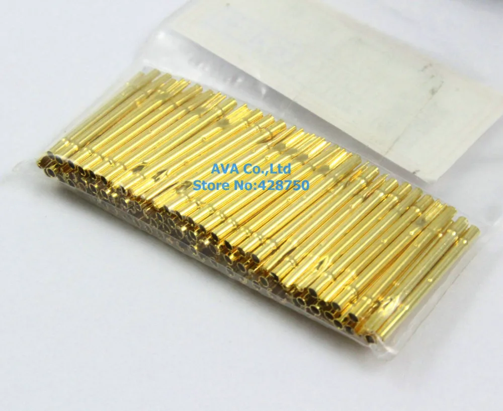 

100 Pieces R75-2S Test Probe Pogo Pin Receptacle fit P75 Series