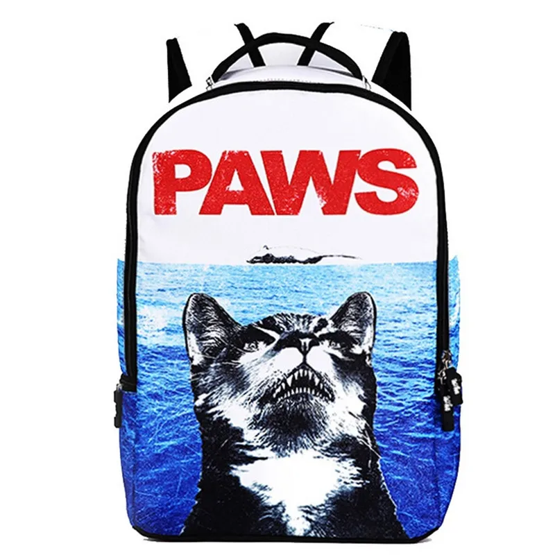 

Fashion Children Personality Backpacks Cute 3D Animal Denim Backpack for Children Boys Girls Casual Kids School Book Bag Mochila