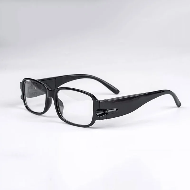 

High Multifunctional Strength LED Lights Reading Glasses Night Vision Eyeglass With Lamp DOG88