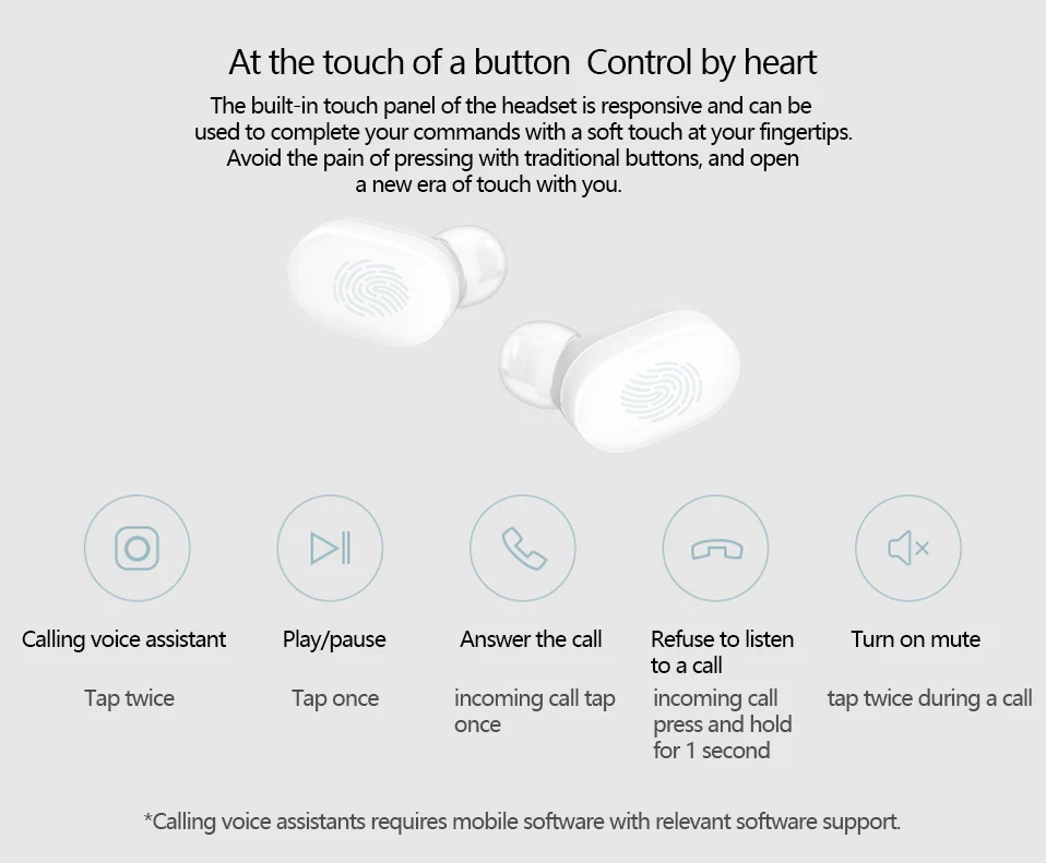 Xiaomi AirDots и Redmi Airdots Bluetooth наушники TWS AirDots Bluetooth наушники гарнитура наушники Handsfree Smart AI управление