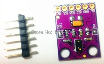 

WQScosea Q8S-105 RGB and Touchless Gesture Sensor APDS-9960 UV IR Proximity Detection 3.3V I2C Interface Board