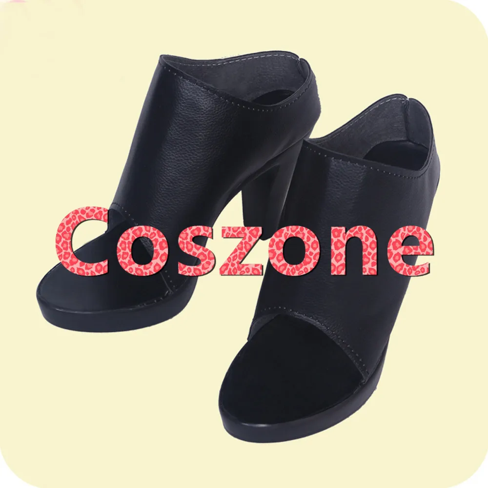 NieR Automata YoRHa Type A No.2 A2 Black Cosplay Shoes (3)