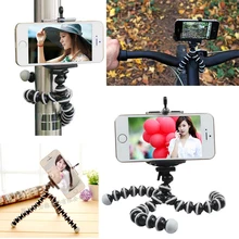 Universal Octopus MINI Tripod Stand Flexible Gorillapod Tripods Stander for GoPro Camera iPhone 6 6S Samsung