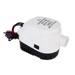 1100GPH DC 12V/24V Automatic bilge pump for boat,with auto float switch,submersible electric water pump,12 24 v volt 12volt 1100