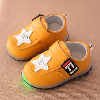 

Summer LED Light Baby Shoes Soft Luminous Non-Slip Casual Shoes