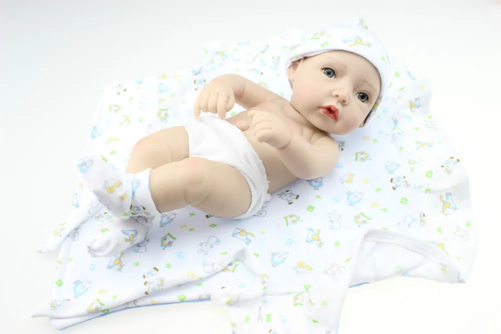 Мини-имитация, кукла-двойка, милый маленький ребенок, силиконовая виниловая кукла для младенцев, спящие игрушки