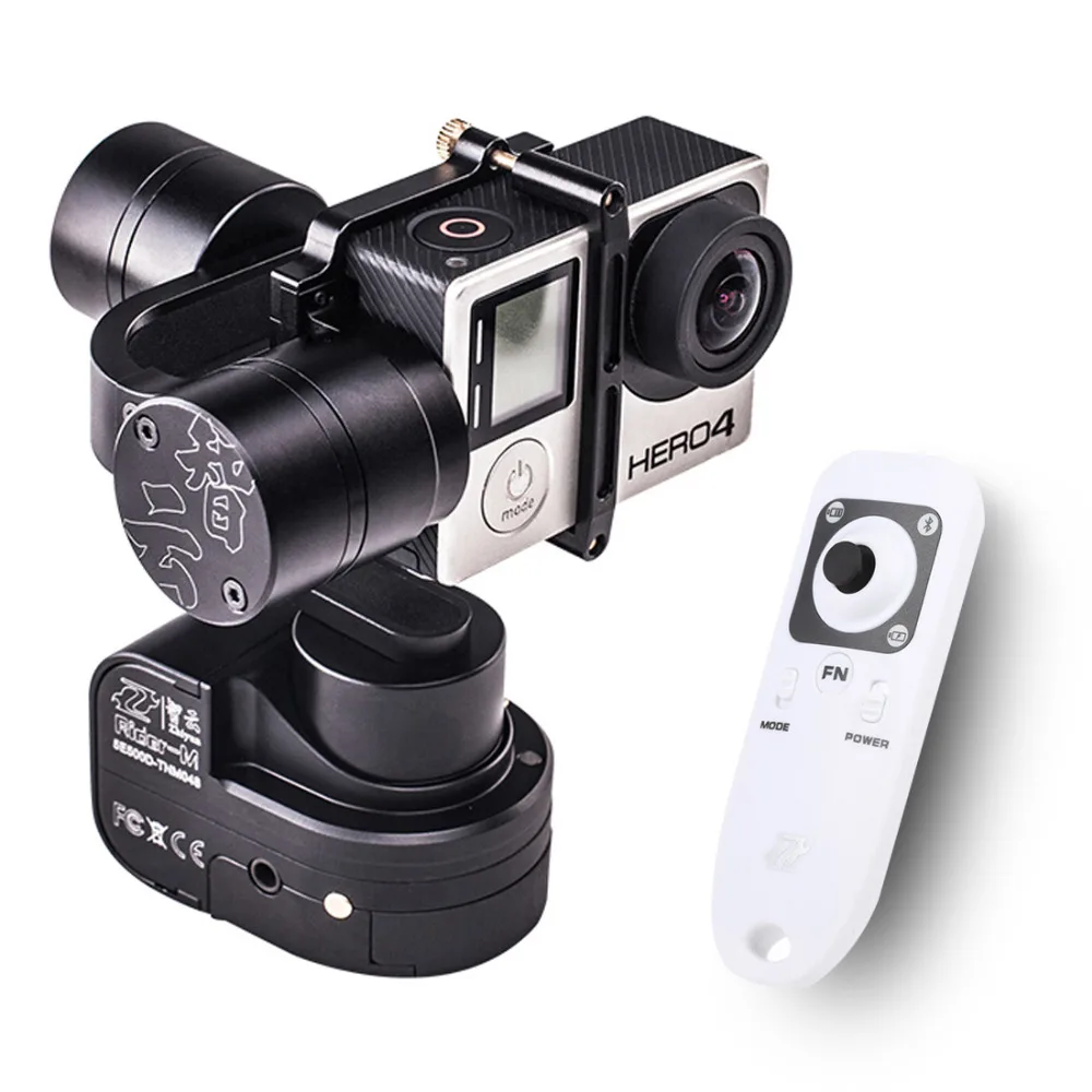 

Zhiyun Z1 Rider M Support APP Wireless Remote Wearable Camera Gimbal WG Stabilizer for GoPro Hero 5 4 yi 4k plus SJ CAM F16639-A