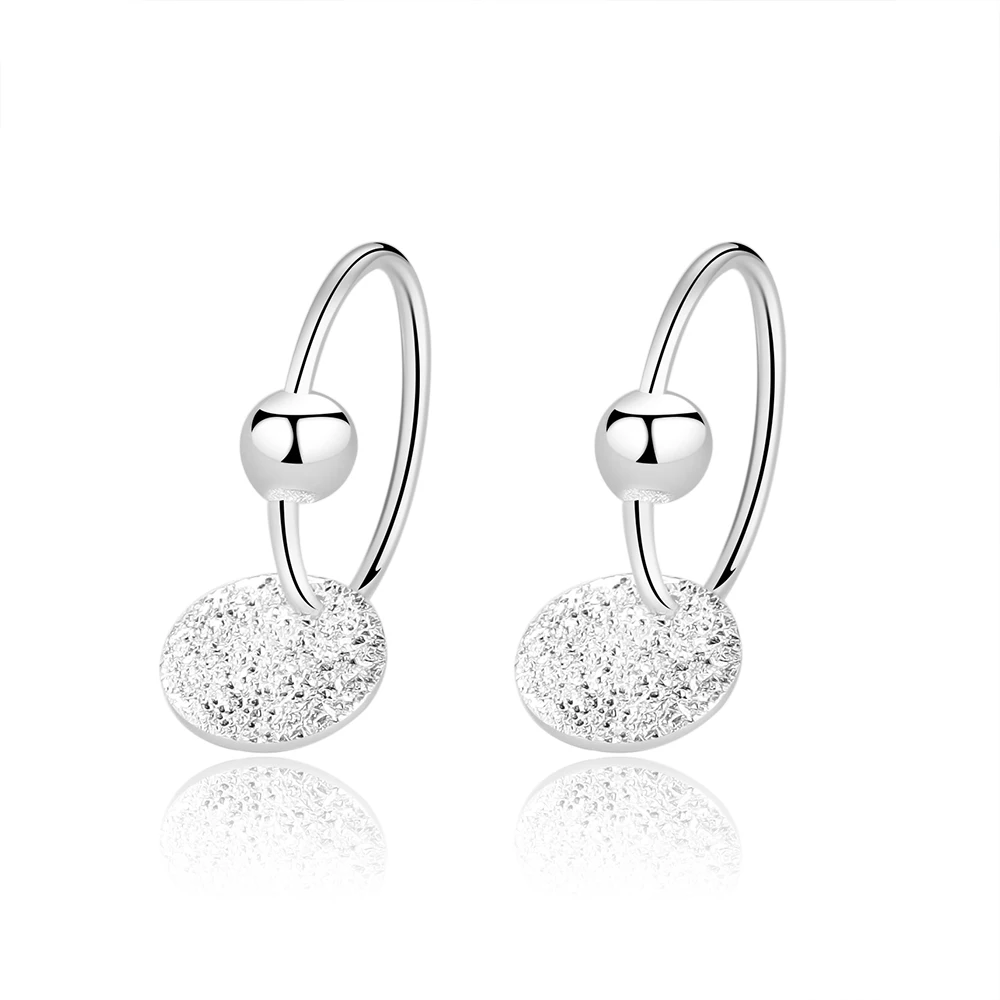 Серьги гвоздики женские из серебра 100% пробы предотвращающие