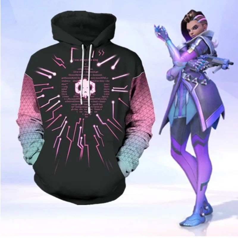 Толстовки для косплея OVERWATCH OW Новые пуловеры в стиле хип хоп мужчин и женщин