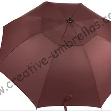 Профессиональные прямые зонты-трости 14 мм трубка из стеклопластика и 5,0 мм ребра из стекловолокна, автоматическое открытие, ветрозащитный