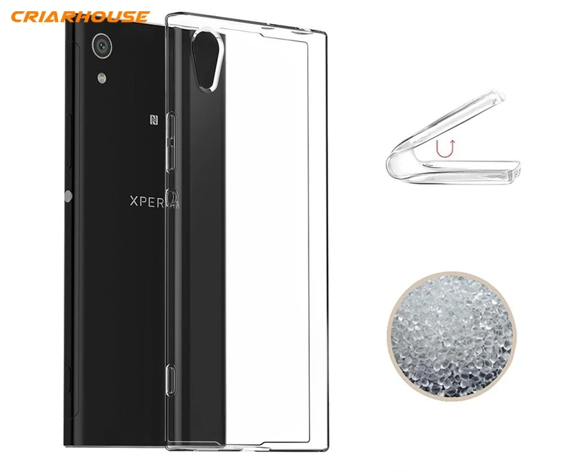 Мягкий чехол для телефона SONY Xperia XZ1 XA1 Plus XA2 L2 XZ2 XZ Premium X XA сверхкомпактный L1 двойной