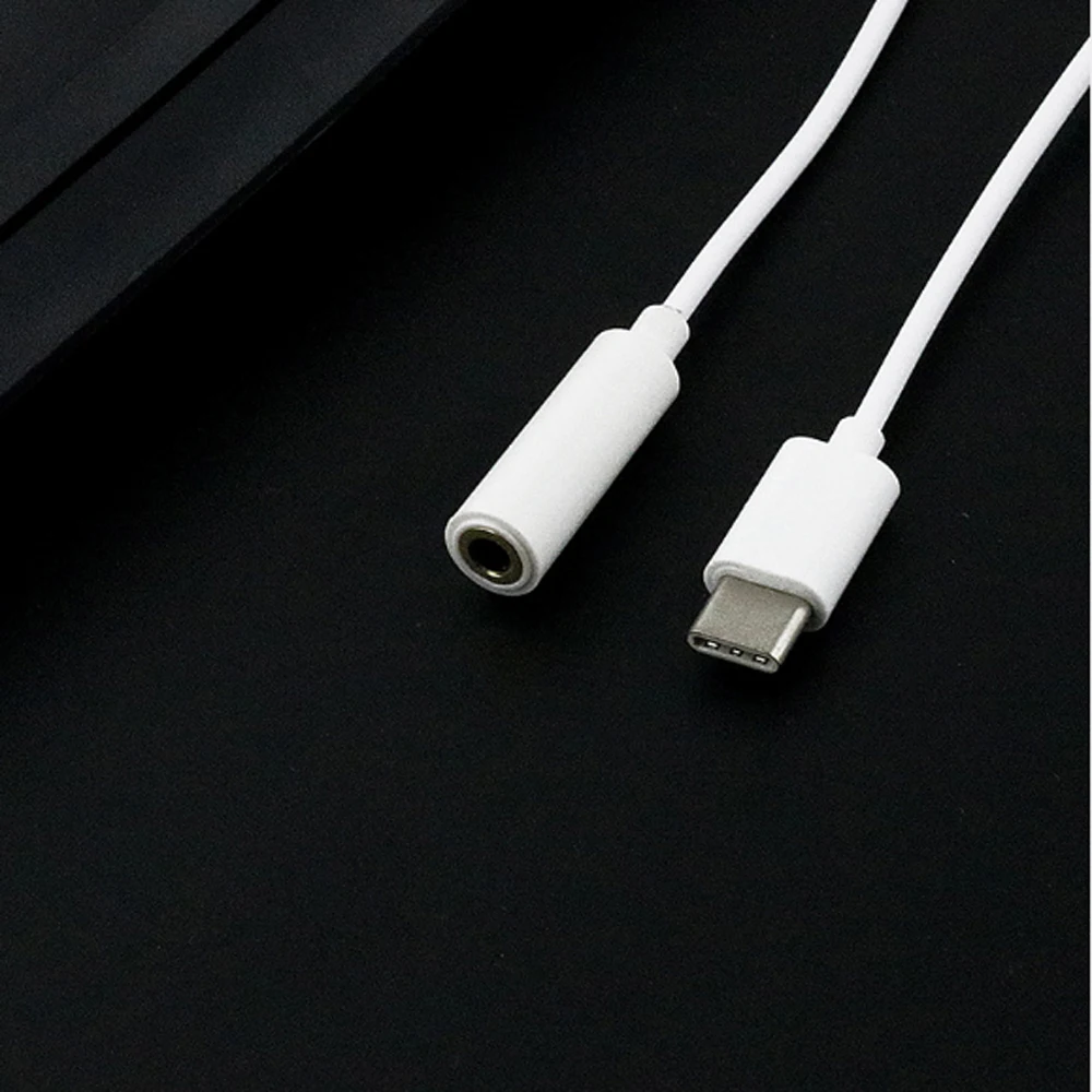 10 шт. AUX аудио кабель usb Тип C до 3,5 адаптер для наушников тип-c до 3,5 мм разъем для наушников конвертер для xiaomi 8 8SE