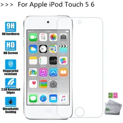 (Tairuixing) экран протектор Плёнки 0.3 мм 9 H 25d Передняя Премиум Закаленное Стекло для Apple Ipod Touch 5 6 крышка