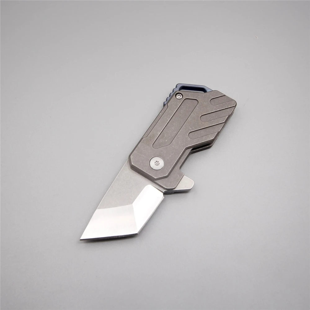 Edc 60 нож HRC stonewash тактический быстрый складной мини карманный d2 лезвие титановые